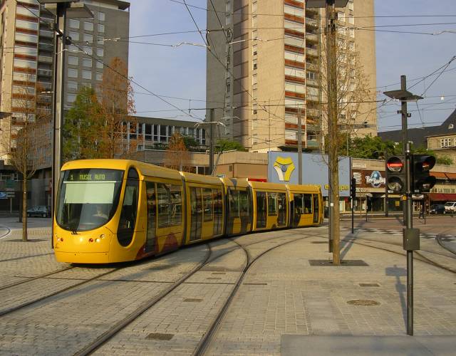 Mulhouse tram Pte Jeune