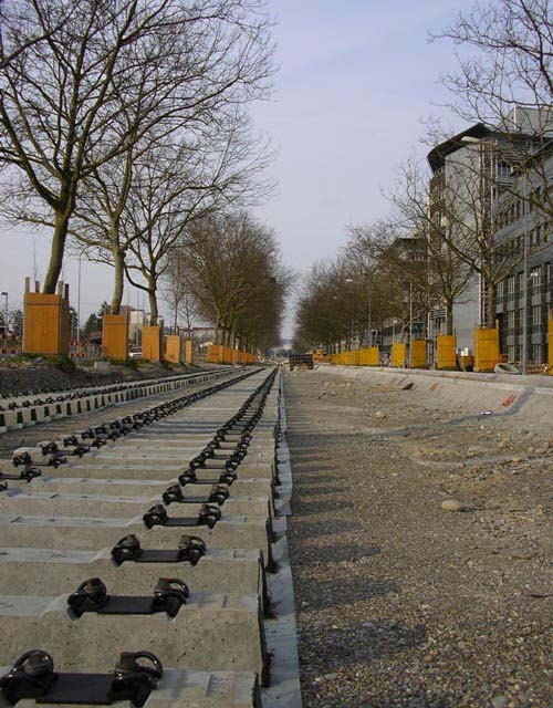 Glattalbahn construction